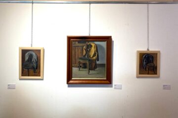 allestimento mostra cavallini saronno